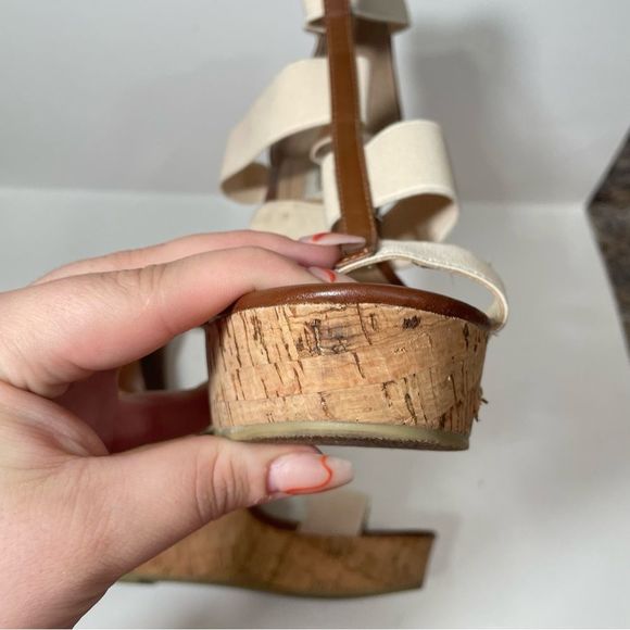 Steve Madden Strappy Wedge Sandals - Picture 8 of 10